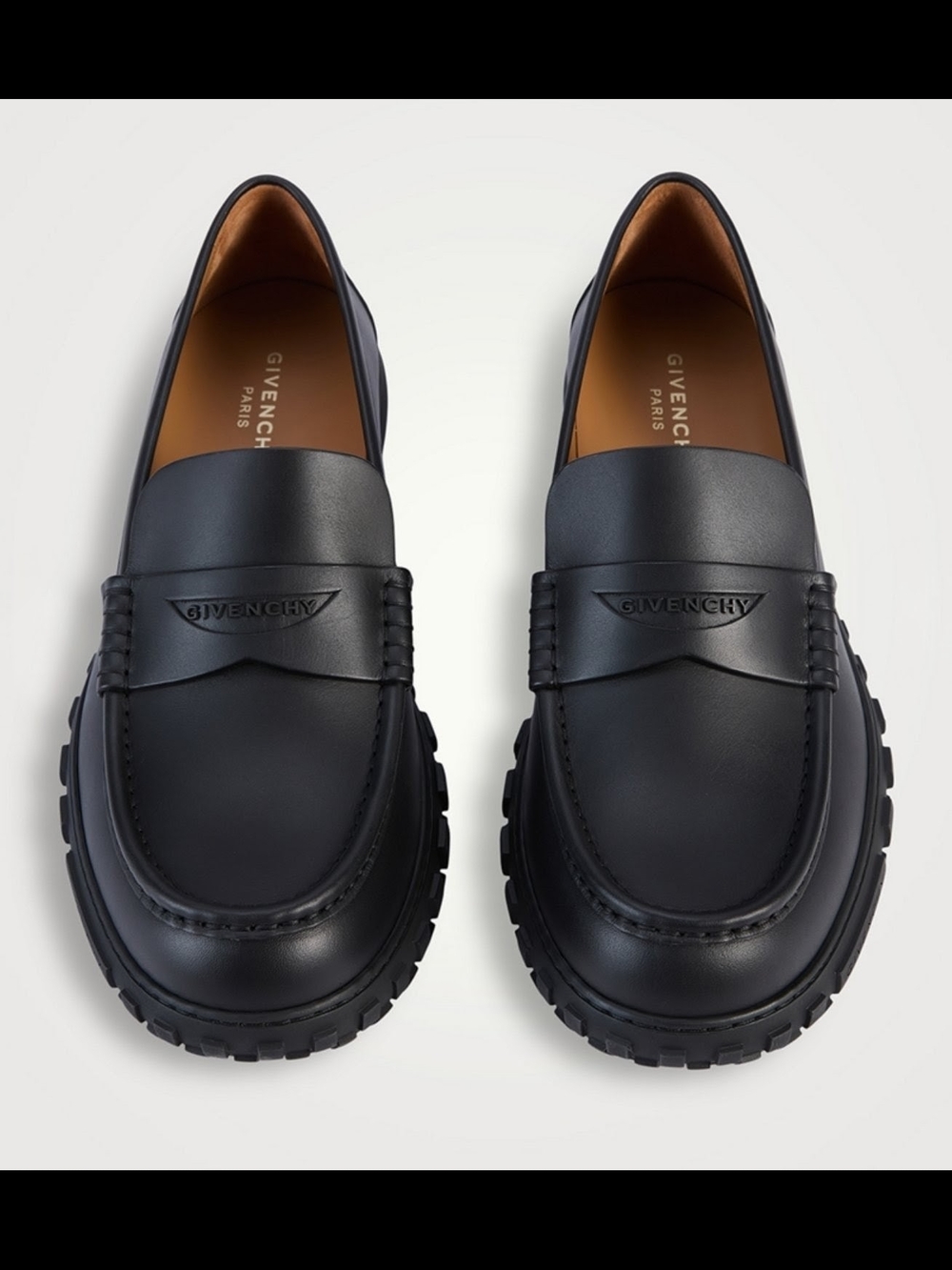 GIVENCHY Echo Leather Loafers
